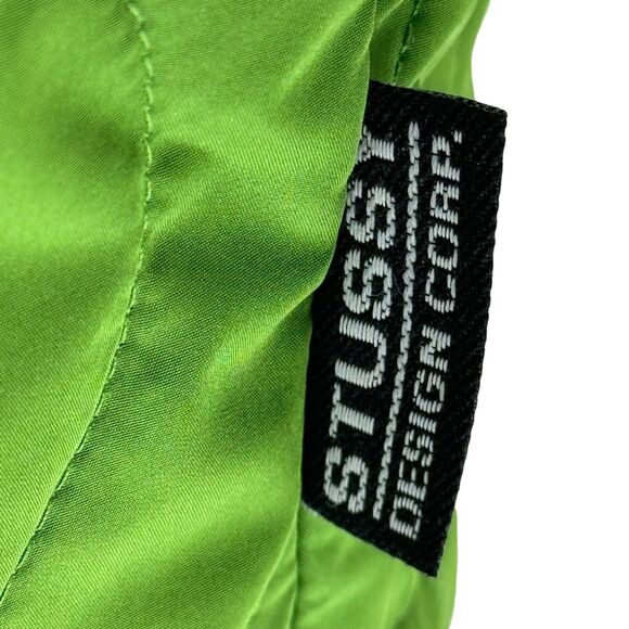 Stussy Women's Quilted Jacket Vest Convertible Nylon Ranch Green Streetwear M - Picture 6 of 14